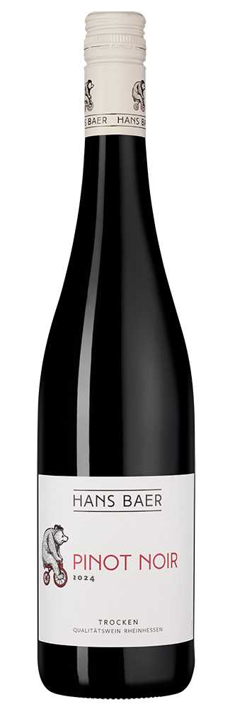 Вино Красное Полусухое Hans Baer Pinot Noir 2024 0,75 л фото