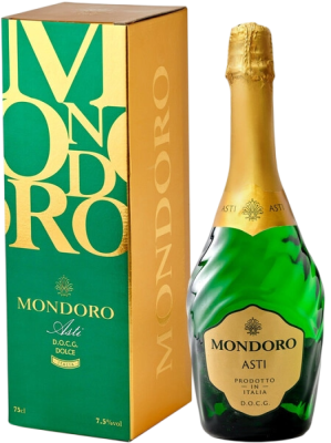 Вино игристое Mondoro Asti in gift box 0,75 л фото