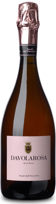 Вино игристое Feudi del Pisciotto Davolarosa Brut Rose 0,75 л фото