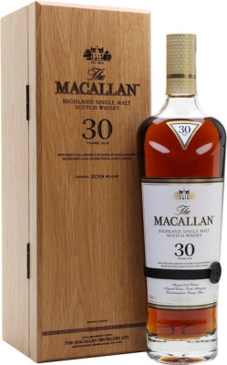 Виски The Macallan Sherry Oak 30 YO in wooden box 0,7 л фото