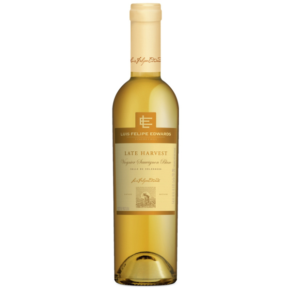 Вино Белое Сладкое Luis Felipe Edwards Late Harvest Viognier Sauvignon Blanc Valle de Colchagua 0,375 л фото
