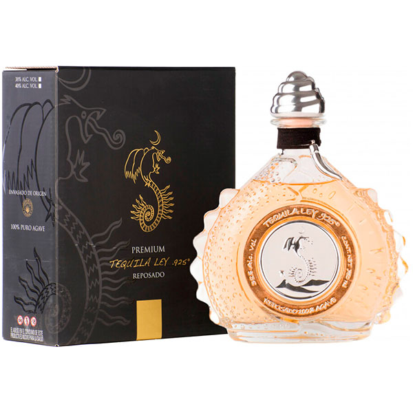 Текила Ley 925 Reposado Premium Diamond in gift box 0,75 л фото