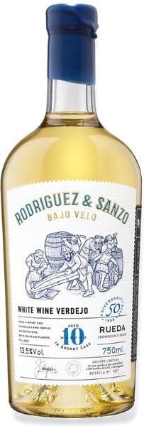 Вино Белое Сухое Rodriguez Sanzo Bajo Velo Rueda 2020 0,75 л фото