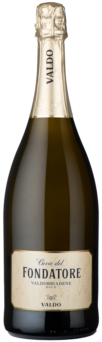 Вино игристое Белое Брют Valdo Cuvee del Fondatore Valdobbiadene Millesimato 2022 1,5 л фото