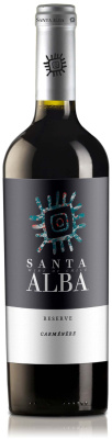 Вино Красное Сухое Santa Alba Reserve Carmenere 2022 0,75 л фото