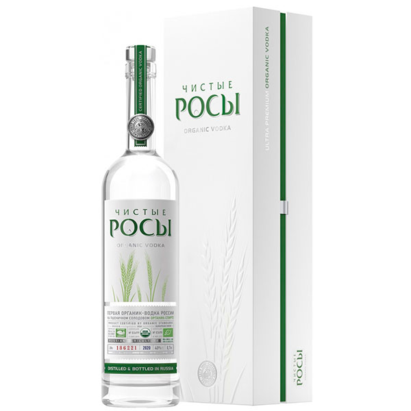 Водка Chisti Rosi in gift box 0,7 л фото