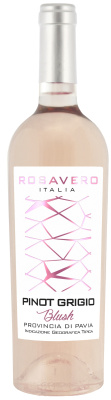 Вино Розовое Сухое Rosavero Pinot Grigio Blush 2021 0,75 л фото