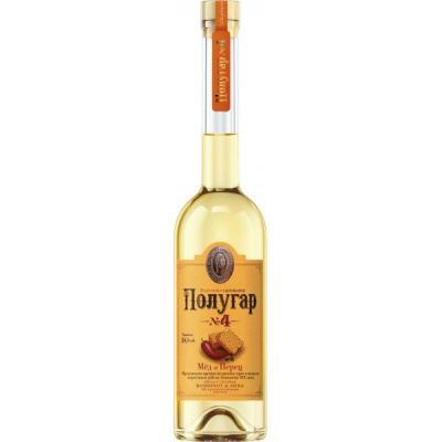 Дистиллят Polugar № 4 Honey & Allspice 1,5 л фото