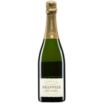 Шампанское Белое Экстра Брют Drappier Brut Nature Zero Dosage Champagne 0,75 л фото