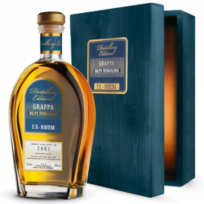 Граппа Bepi Tosolini Ex-Rhum in gift box 0,7 л фото