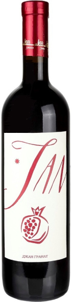 Плодовое вино Jan Pomegranate 0,75 л фото
