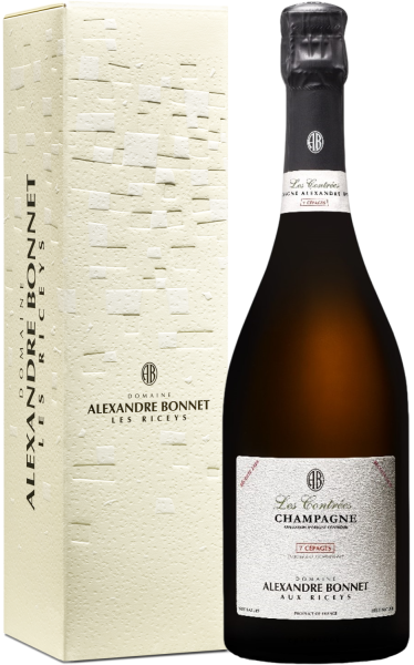 Вино игристое Alexandre Bonnet Les Contrees 7 Cepages Champagne in gift box 2020 0,75 л фото