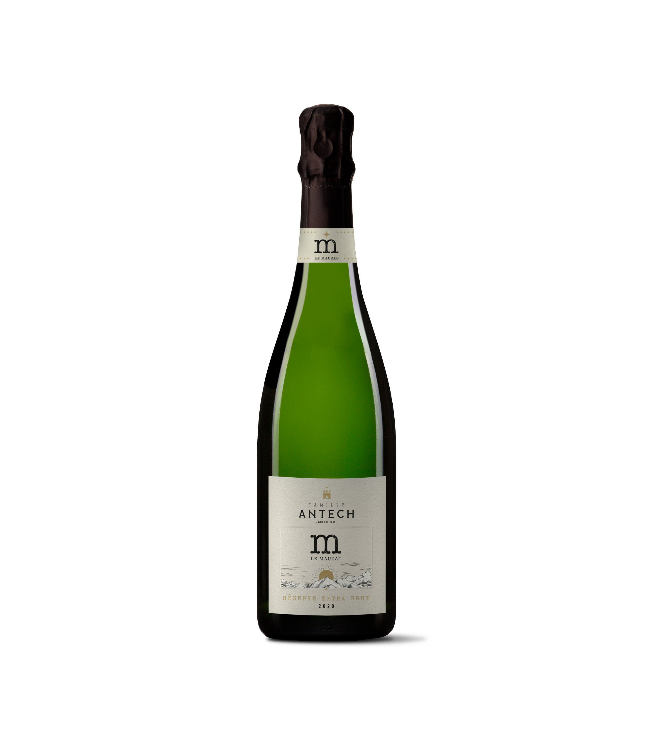 Вино игристое Белое Брют Antech Le Mauzac Blanquette de Limoux Reserve 2021 0,75 л фото