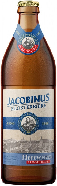 Пиво Jacobinus Hefeweizen Alkoholfrei л фото