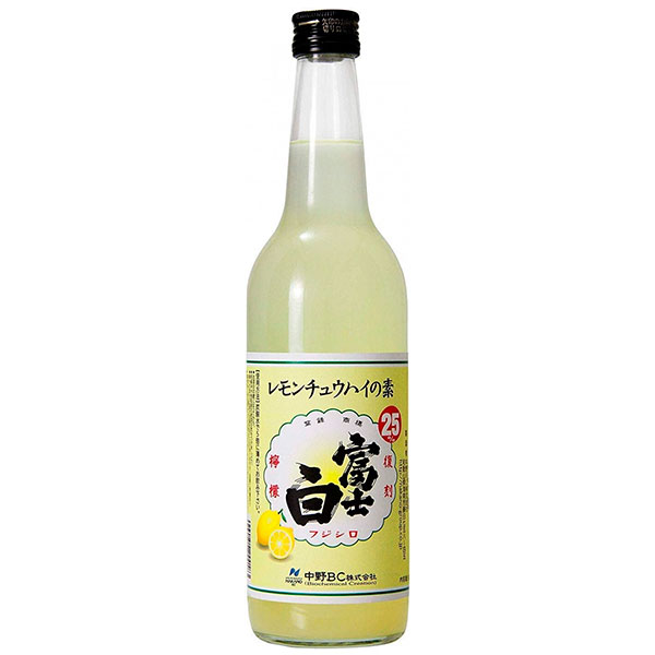 Ликер Nakano Fujishiro Lemon Chuhai 0,6 л фото