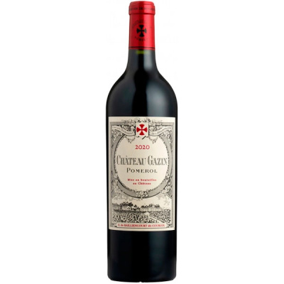 Вино Красное Сухое Chateau Gazin Pomerol 2020 0,75 л фото