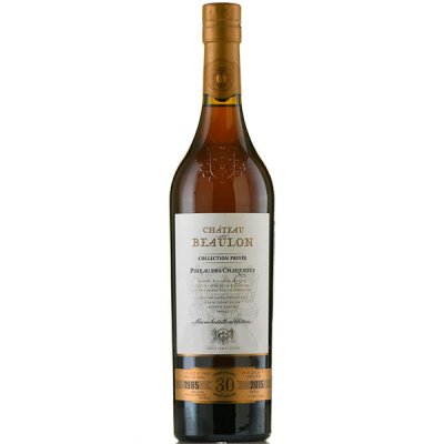 Вино креплёное Белое Chateau de Beaulon Collection Privee 30 ans Pineau des Charentes Blanc 1985 0,75 л фото