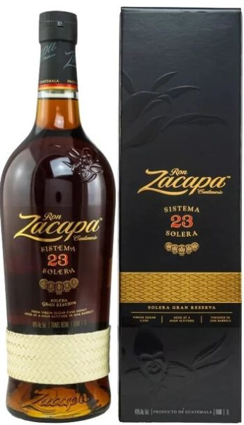 Ром Zacapa Centenario Solera Gran Reserva 23 years in gift box 1 л фото