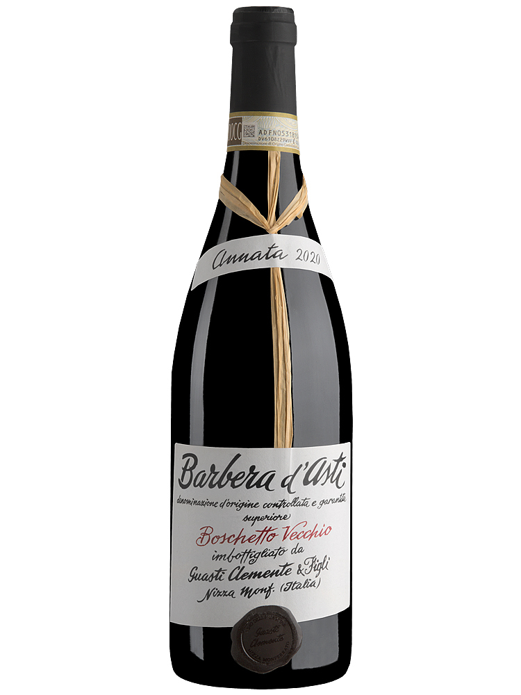 Вино Красное Сухое Guasti Barbera d'Asti Superiore Boschetto Vecchio 2020 0,75 л фото