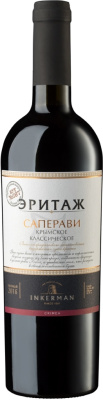 Вино Красное Сухое Inkerman Heritage Saperavi Classic Crimea 2018 0,75 л фото