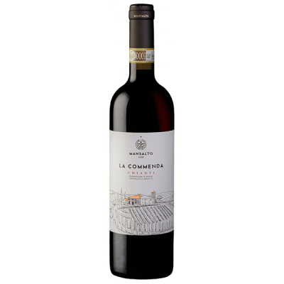 Вино Красное Сухое Mansalto La Commenda Chianti 2019 0,75 л фото