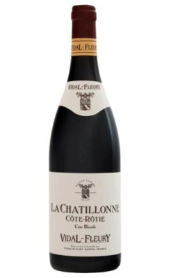 Вино Красное Сухое Vidal-Fleury La Chatillonne Cote-Rotie Cote Blonde 2017 0,75 л фото