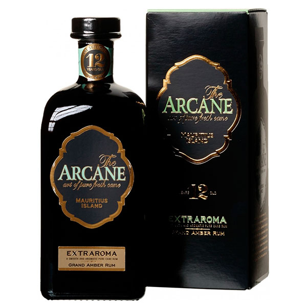 Ром The Arcane Extraroma Grand Amber 12 Years Old in gift box 0,7 л фото