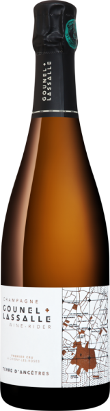 Вино игристое Белое Экстра Брют Gounel Lassalle Terre d‘Ancetres Premier Cru Chigny-les-Roses Champagne 0,75 л фото