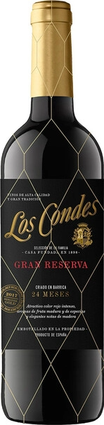 Вино Красное Сухое Los Condes Gran Reserva Catalunya 2018 0,75 л фото