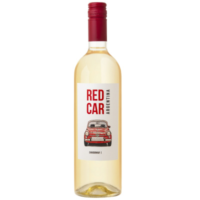 Вино Белое Сухое Red Car Chardonnay 2022 0,75 л фото