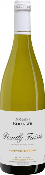 Вино Белое Сухое Georges Duboeuf Domaine Beranger Pouilly-Fuisse 2023 0,75 л фото