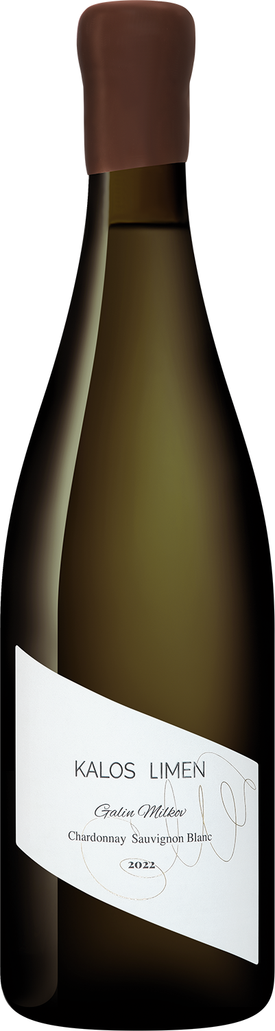 Вино Белое Сухое Kalos Limen Galin Milkov Chardonnay Sauvignon 2022 0,75 л фото