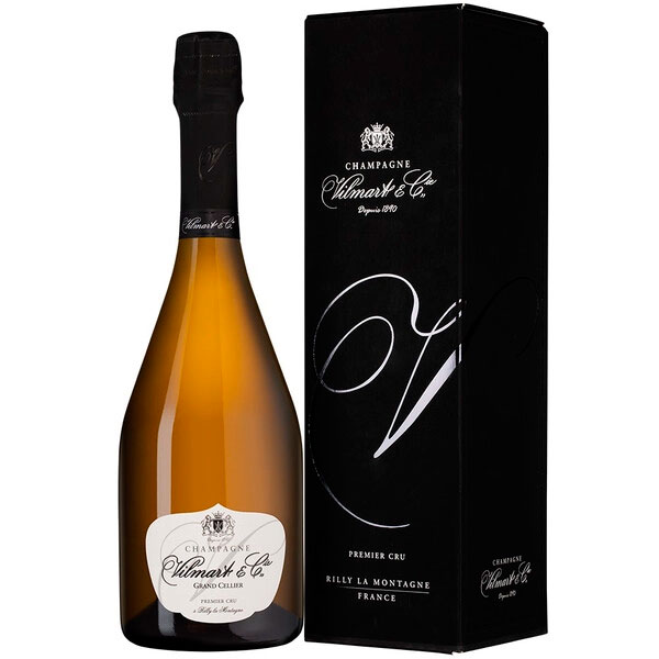 Вино игристое Белое Брют Vilmart & Cie Grand Cellier Premier Cru Champagne in gift box 0,75 л фото