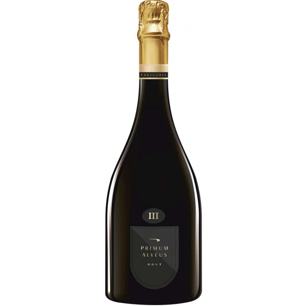 Вино игристое Белое Брют Fanagoria Primum Alveus Brut 2017 0,75 л фото
