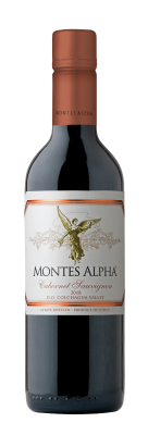 Вино Красное Сухое Montes Alpha Cabernet Sauvignon 2022 0,375 л фото