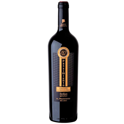 Вино Красное Полусухое Baglio Gibellina U...Passimiento Sicilia 2023 0,75 л фото