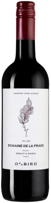 Вино Красное Сухое Oddbird Domaine de la Prade Merlot Shiraz No Alcohol 0,75 л фото