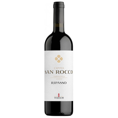 Вино Красное Сухое Tedeschi Capitel San Rocco Valpolicella Ripasso Superiore 2018 0,75 л фото