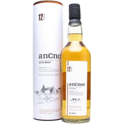 Виски An Cnoc 12 Years Old Single Malt Highland in tube 0,70 л фото