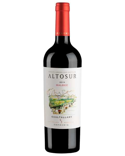 Вино Финка Софениа Альтосур Мальбек 2024 красное сухое 14% 0,75 л фото