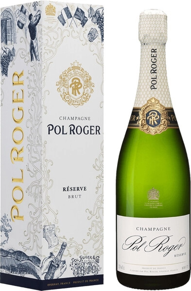 Белое Брют Pol Roger Reserve Brut Champagne in