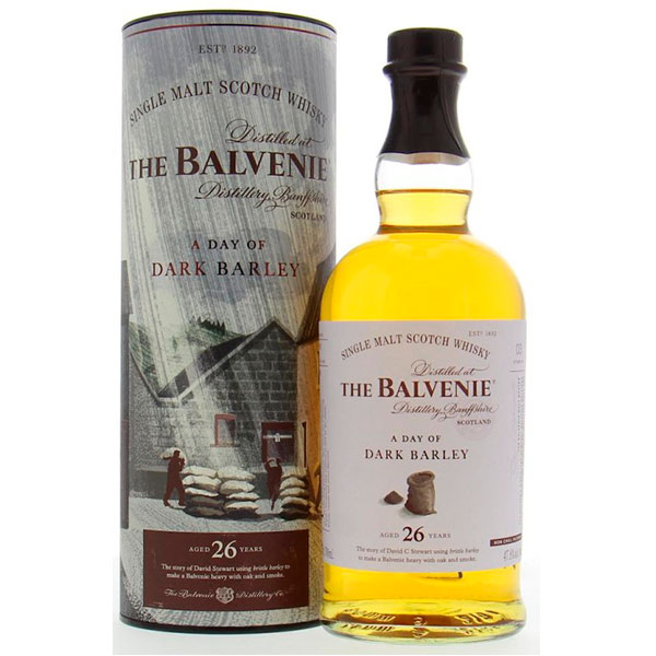Виски Balvenie Stories Dark Barley 26 Years Old Single Malt Speyside in tube 0,70 л фото