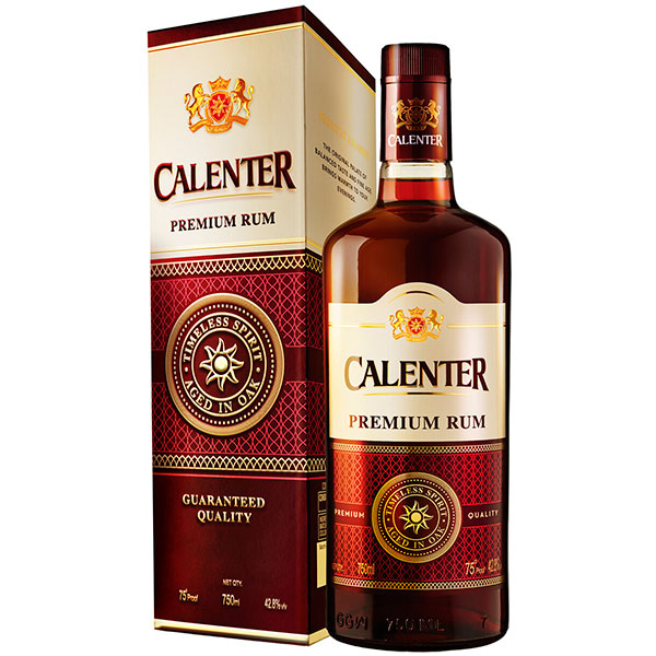Ром Calenter Premium in gift box 0,75 л фото