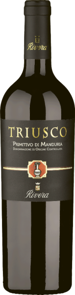 Вино Красное Сухое Rivera Triusco Primitivo di Manduria 2021 0,75 л фото