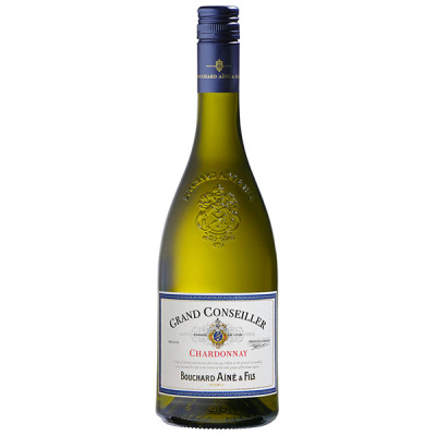 Вино Белое Сухое Bouchard Aine & Fils Grand Conseiller Chardonnay 2022 0,75 л фото
