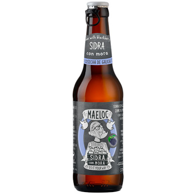 Сидр Maeloc con Mora 0,33 л фото