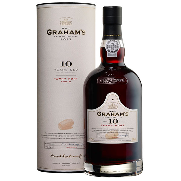 Портвейн Graham's Tawny 10 Year Old in tube 0,75 л фото