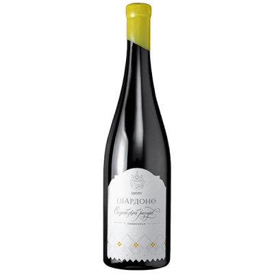 Вино Белое Сухое Sikory Family Reserve Chardonnay Semigorie 2020 0,75 л фото
