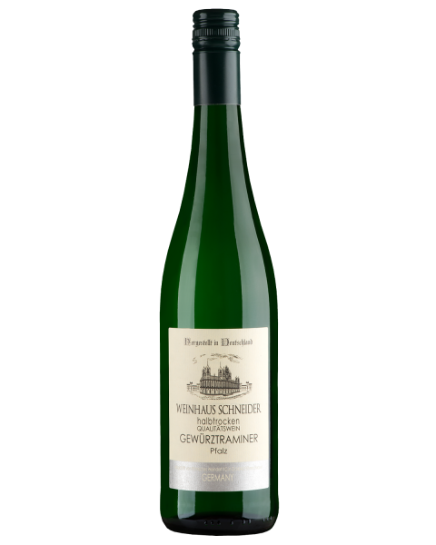 Вино Белое Полусухое Weinhaus Schneider Gewurztraminer 2023 0,75 л фото