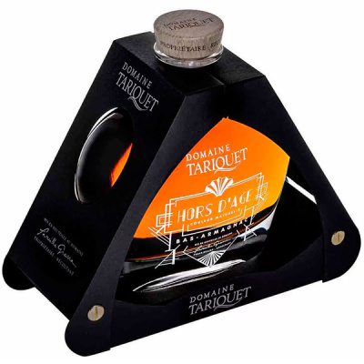 Арманьяк Domaine Tariquet Hors d'Age Bas-Armagnac Carafe Art Deco in gift box 0,7 л фото